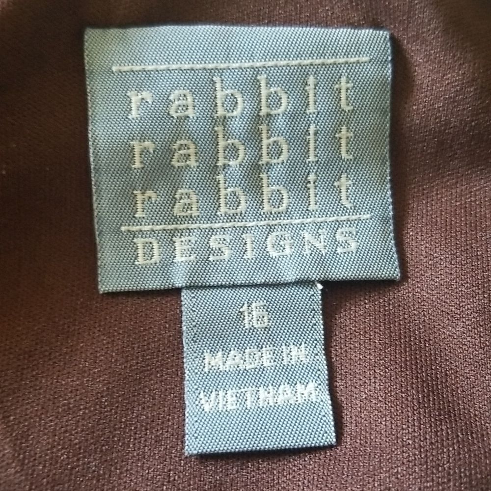 Rabbit Rabbit Rabbit Mid V-Neck Sleeveless Dress Size 16 - Picture 4 of 7